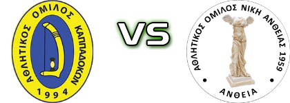 Kappadokon - Niki Antheias 1959 head to head game preview and prediction