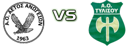Aetos Anogeion - Tylisos Spiel Prognosen und Statistiken Aetos Anogeion - Tylisos Spiel Prognosen und Statistiken