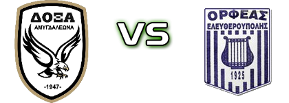 Doxa Amygdaleona - Orfeas Spiel Prognosen und Statistiken Doxa Amygdaleona - Orfeas Spiel Prognosen und Statistiken