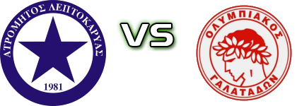Atromitos Leptokaryas - Olympiacos (G) Spiel Prognosen und Statistiken Atromitos Leptokaryas - Olympiacos (G) Spiel Prognosen und Statistiken