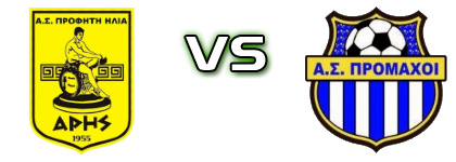 Aris Profiti Ilia - Promaxoi Estatísticas e detalhes do jogo