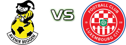 Avenir Beggen - FC Luxembourg City детайли и статистика