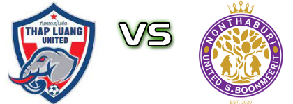 Thap Luang United FC - Nonthaburi United детайли и статистика