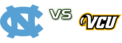 North Carolina Tar Heels - VCU Rams Spiel Prognosen und Statistiken