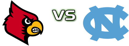 Louisville Cardinals - North Carolina Tar Heels head to head game preview and prediction