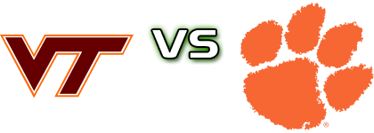 Virginia Tech Hokies - Clemson Tigers Statistiche e dettagli partita