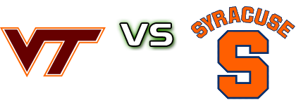 Virginia Tech Hokies - Syracuse Orange head to head game preview and prediction