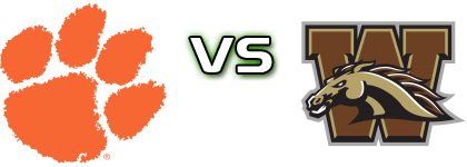 Clemson Tigers - Western Michigan Broncos Statistiche e dettagli partita