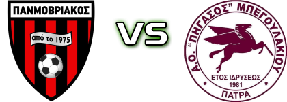 Panmovriakos - Phgasos Mpegoulakiou Estatísticas e detalhes do jogo