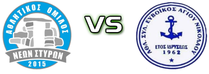 Nea Styra - Evoikos Agiou Nikolaou head to head game preview and prediction
