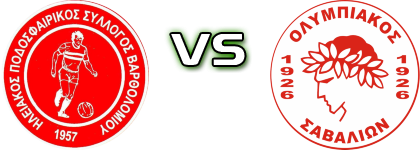 Iliakos (V) - Olympiakos (S) Statistiche e dettagli partita