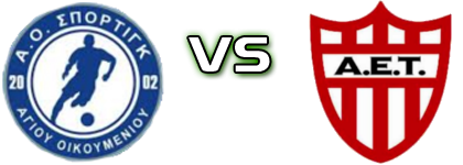 Agiou Oikomeniou - A.E.T.  Detalles y estadisticas