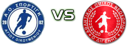 Agiou Oikomeniou - Digenis Neochoriou Detalles y estadisticas