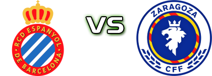 Espanyol B - Zaragoza детайли и статистика