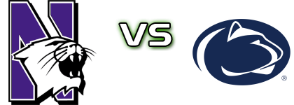 Northwestern Wildcats - Penn State Nittany Lions Spiel Prognosen und Statistiken