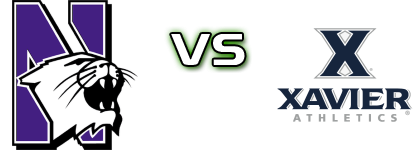 Northwestern Wildcats - Xavier Musketeers head to head game preview and prediction