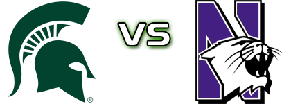 Michigan State Spartans - Northwestern Wildcats head to head game preview and prediction