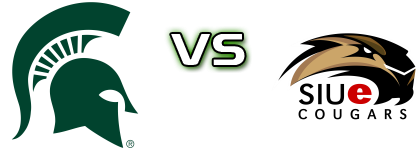 Michigan State Spartans - SIU Edwardsville Cougars head to head game preview and prediction