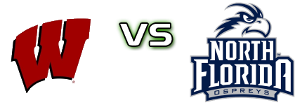 Wisconsin Badgers - North Florida Ospreys детайли и статистика