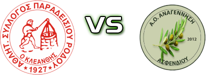Kleanthis - Anagennisi (As) head to head game preview and prediction