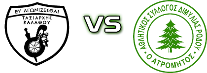 Taxiarxis Kalathou - Atromitos (D) Estatísticas e detalhes do jogo