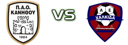 P.A.O Kanithou - A.E. Chalkidos Spiel Prognosen und Statistiken