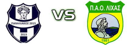 Paniliakos - P.A.O. Lichadas Statistiche e dettagli partita