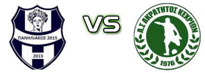 Paniliakos - Akratitos Kechrion head to head game preview and prediction