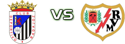 CD Badajoz - Rayo Vallecano Detalji meca I statistika.