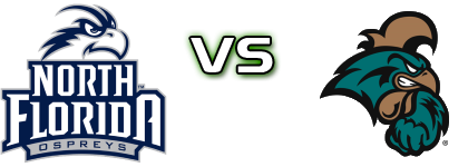 North Florida Ospreys - Coastal Carolina Chanticleers Spiel Prognosen und Statistiken