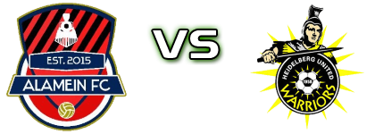 Alamein United FC - Heidelberg United SC Spiel Prognosen und Statistiken