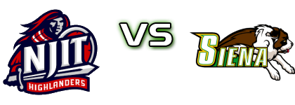 NJIT Highlanders - Siena Saints head to head game preview and prediction