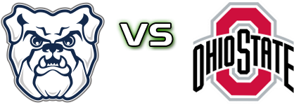 Butler Bulldogs - Ohio State Buckeyes Detalles y estadisticas Butler Bulldogs - Ohio State Buckeyes Detalles y estadisticas