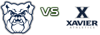 Butler Bulldogs - Xavier Musketeers Statistiche e dettagli partita