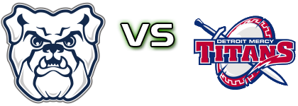 Butler Bulldogs - Detroit Mercy Titans head to head game preview and prediction