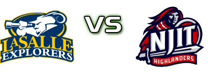 La Salle Explorers - NJIT Highlanders детайли и статистика