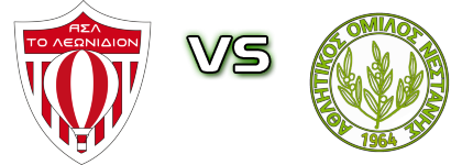 Leonidio B - Nestani head to head game preview and prediction