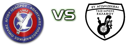 Agios - Taxiarxis Kalathou head to head game preview and prediction