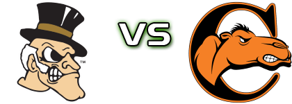 Demon Deacons - Campbell Fighting Camels Detalles y estadisticas Demon Deacons - Campbell Fighting Camels Detalles y estadisticas