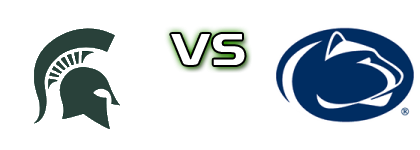 Michigan State Spartans - Penn State Nittany Lions head to head game preview and prediction