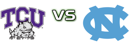 TCU Horned Frogs - North Carolina Tar Heels Estatísticas e detalhes do jogo