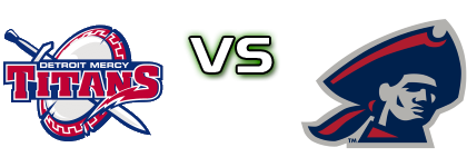 Detroit Mercy Titans - Robert Morris Colonials Spiel Prognosen und Statistiken