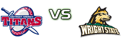 Detroit Mercy Titans - Wright State Raiders head to head game preview and prediction