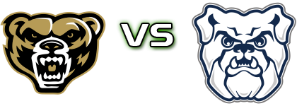 Oakland Golden Grizzlies - Butler Bulldogs Spiel Prognosen und Statistiken