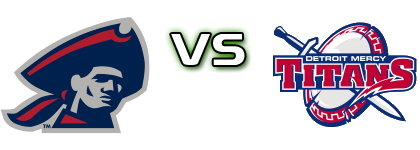 Robert Morris Colonials - Detroit Mercy Titans Spiel Prognosen und Statistiken