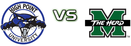 High Point Panthers - Marshall Thundering Herd Detalles y estadisticas High Point Panthers - Marshall Thundering Herd Detalles y estadisticas
