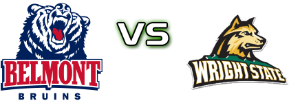 Belmont Bruins - Wright State Raiders Statistiche e dettagli partita