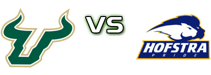 South Florida Bulls - Hofstra Pride head to head game preview and prediction