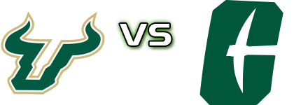 South Florida Bulls - Charlotte 49ers head to head game preview and prediction