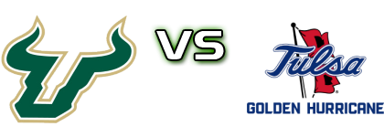 South Florida Bulls - Tulsa Golden Hurricane Statistiche e dettagli partita